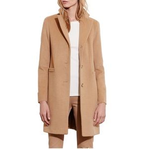 NWT Lauren Ralph Lauren Camel Peacoat